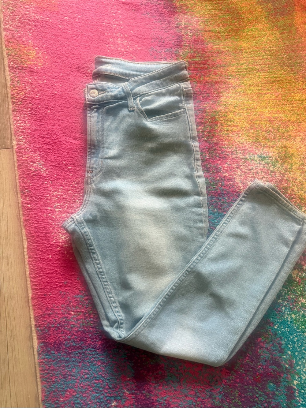 Light Blue Women’s High-Rise Jeans